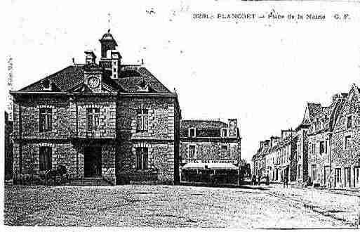 Ville de PLANCOET Carte postale ancienne